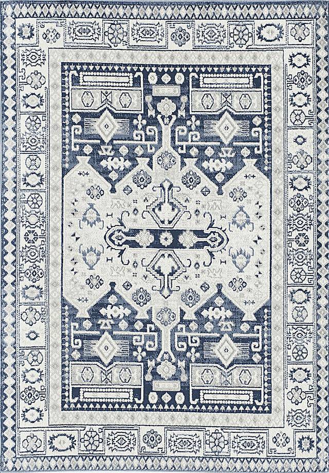 Syrel 8' x 10' Navy Rug - Thumbnail - Image 1