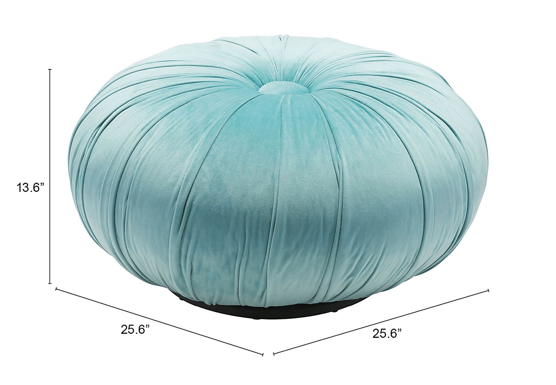 Syrniki Light Blue Ottoman - Image 8