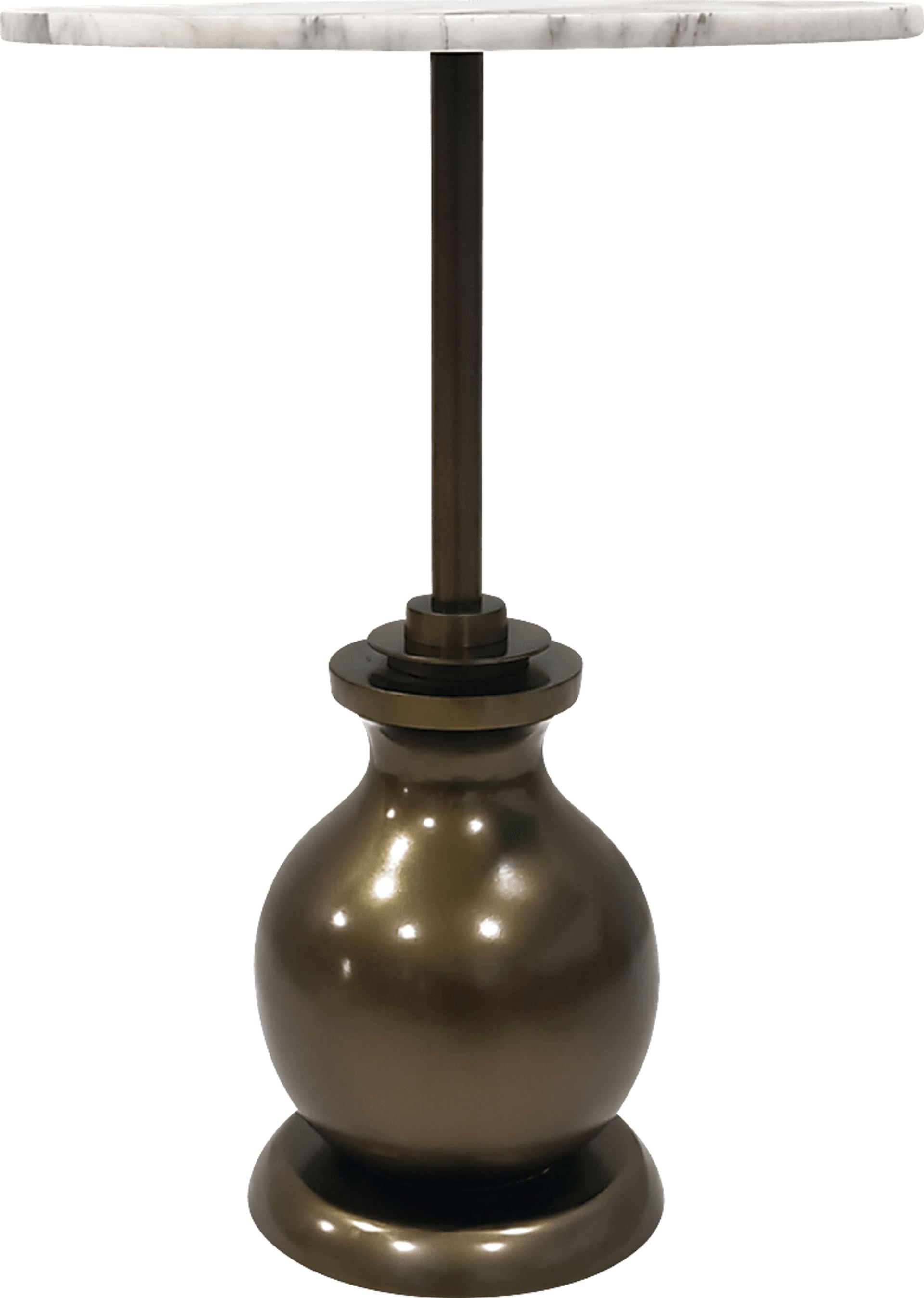 Syro White Accent Table - Image 3