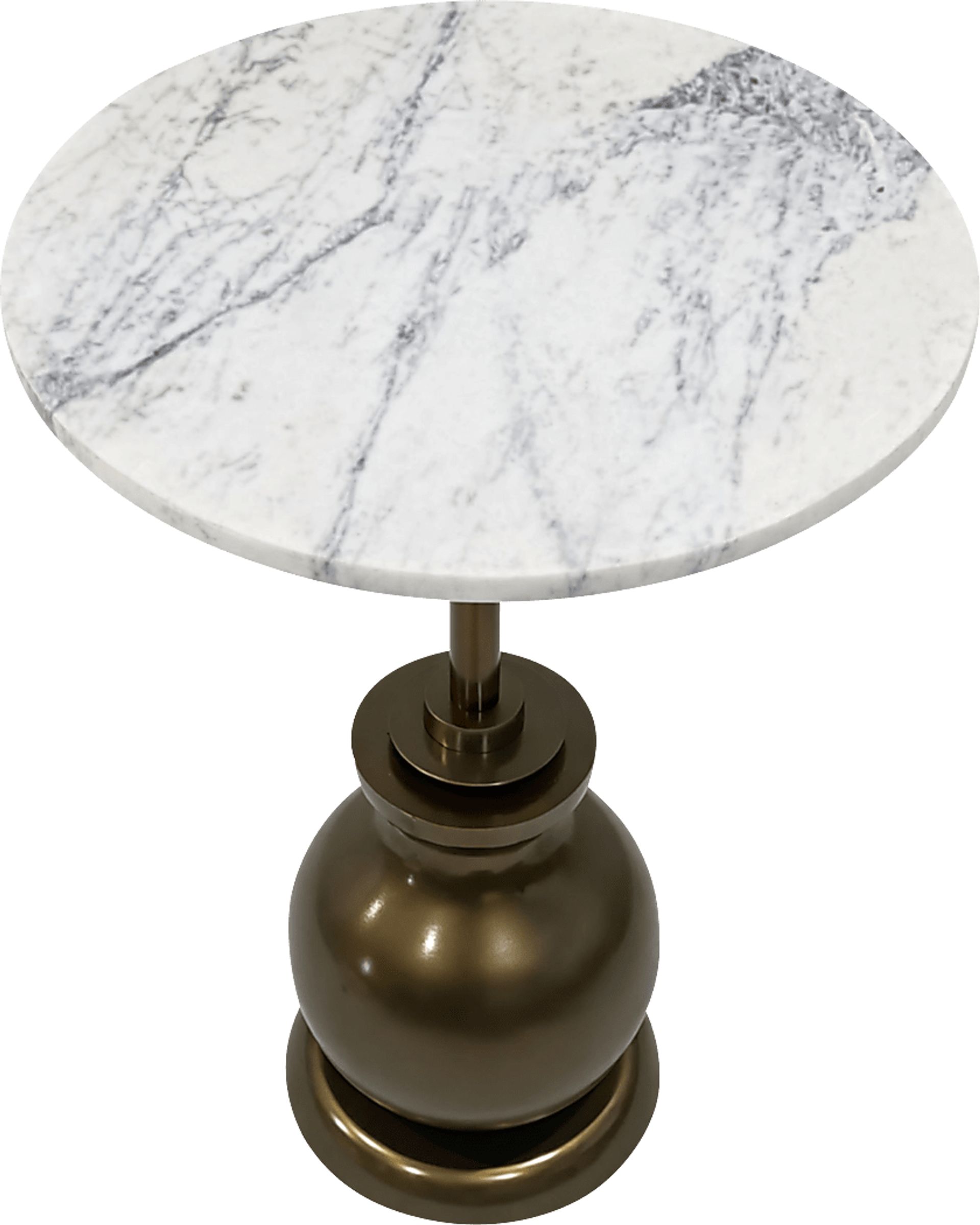 Syro White Accent Table - Image 4