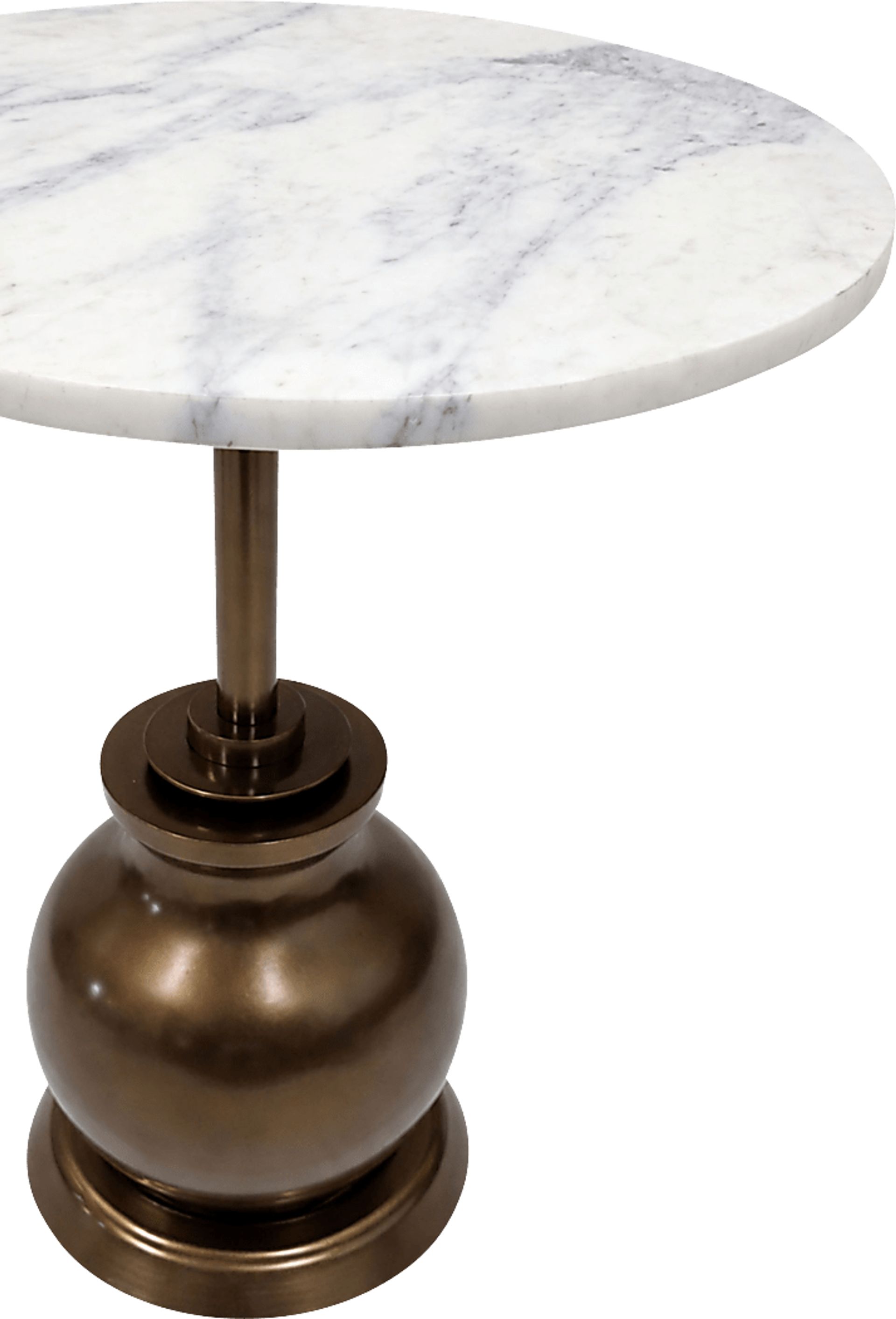 Syro White Accent Table - Image 5