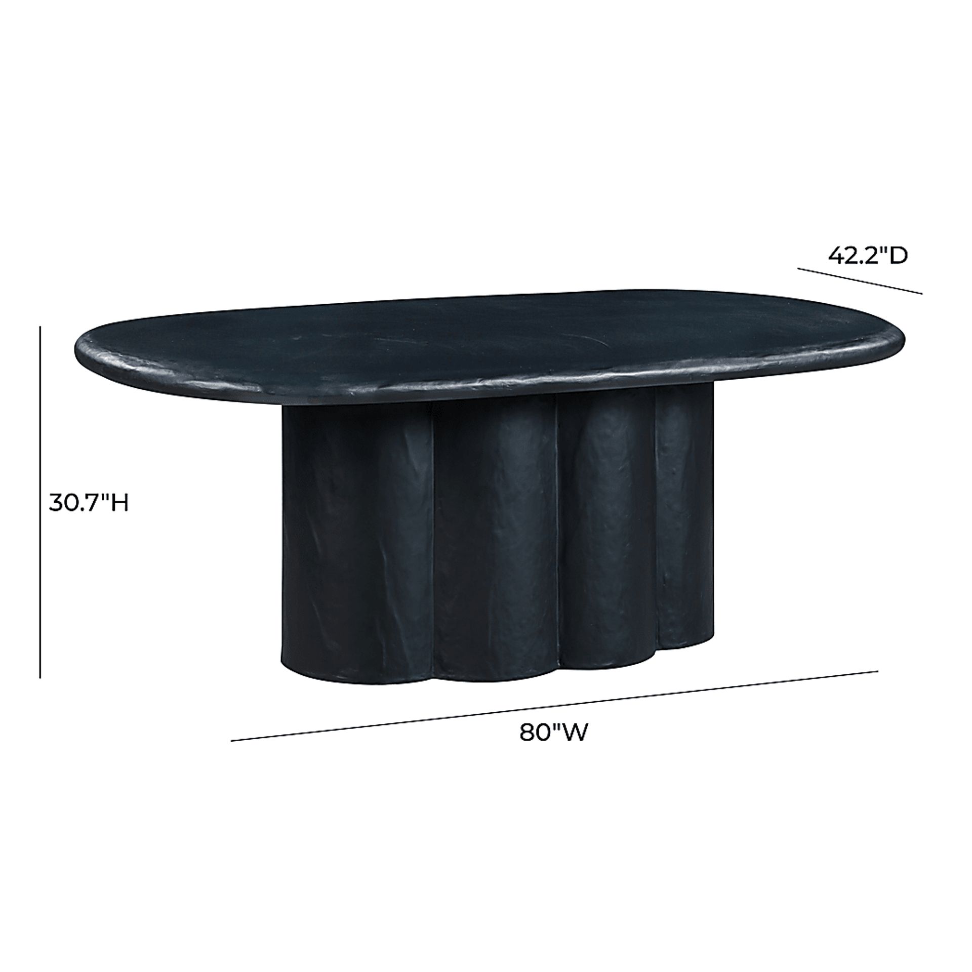 Szold Black Dining Table - Image 7