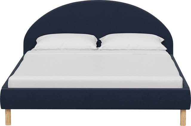 Tabari Blue Twin Platform Bed - Thumbnail - Image 4