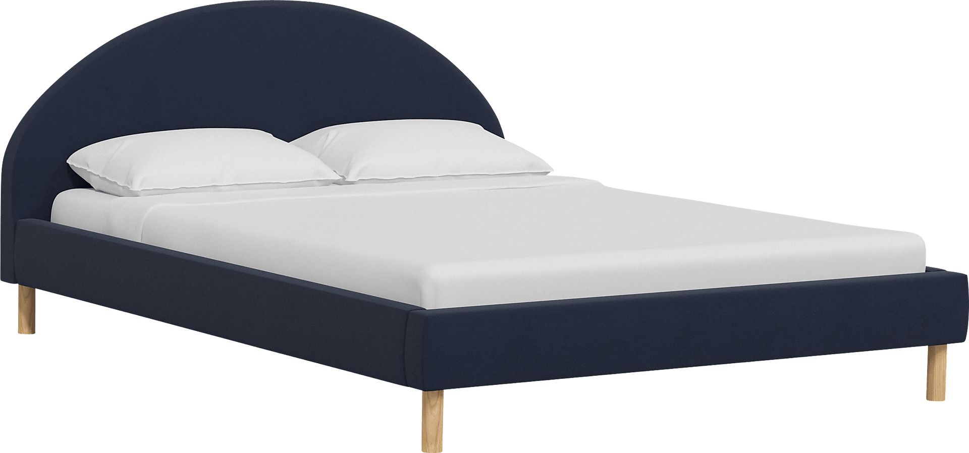 Tabari Blue Twin Platform Bed - Image 1