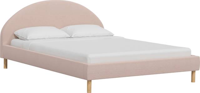 Tabari Blush King Platform Bed - Thumbnail - Image 1