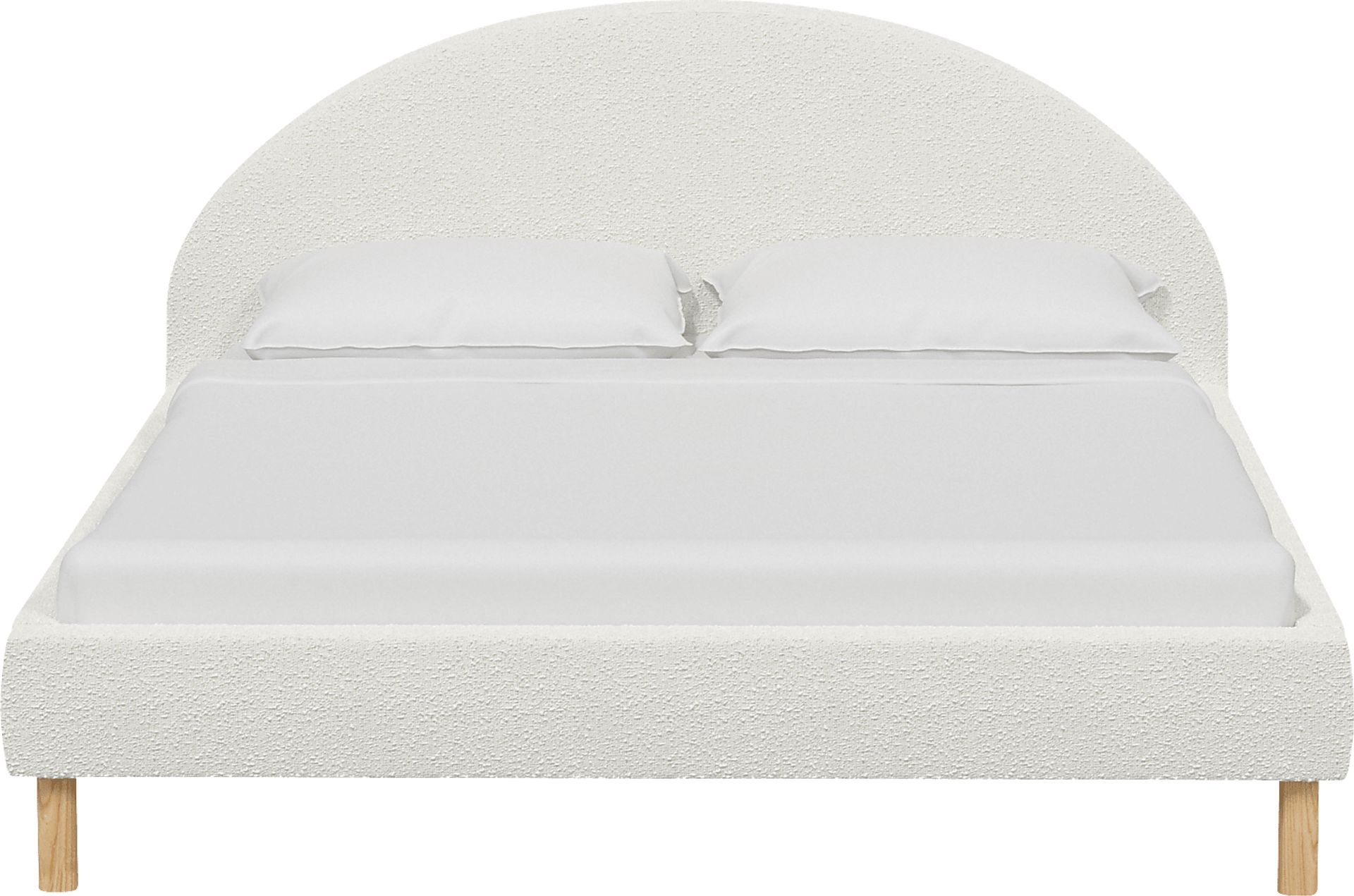 Tabari II White Twin Bed - Image 4