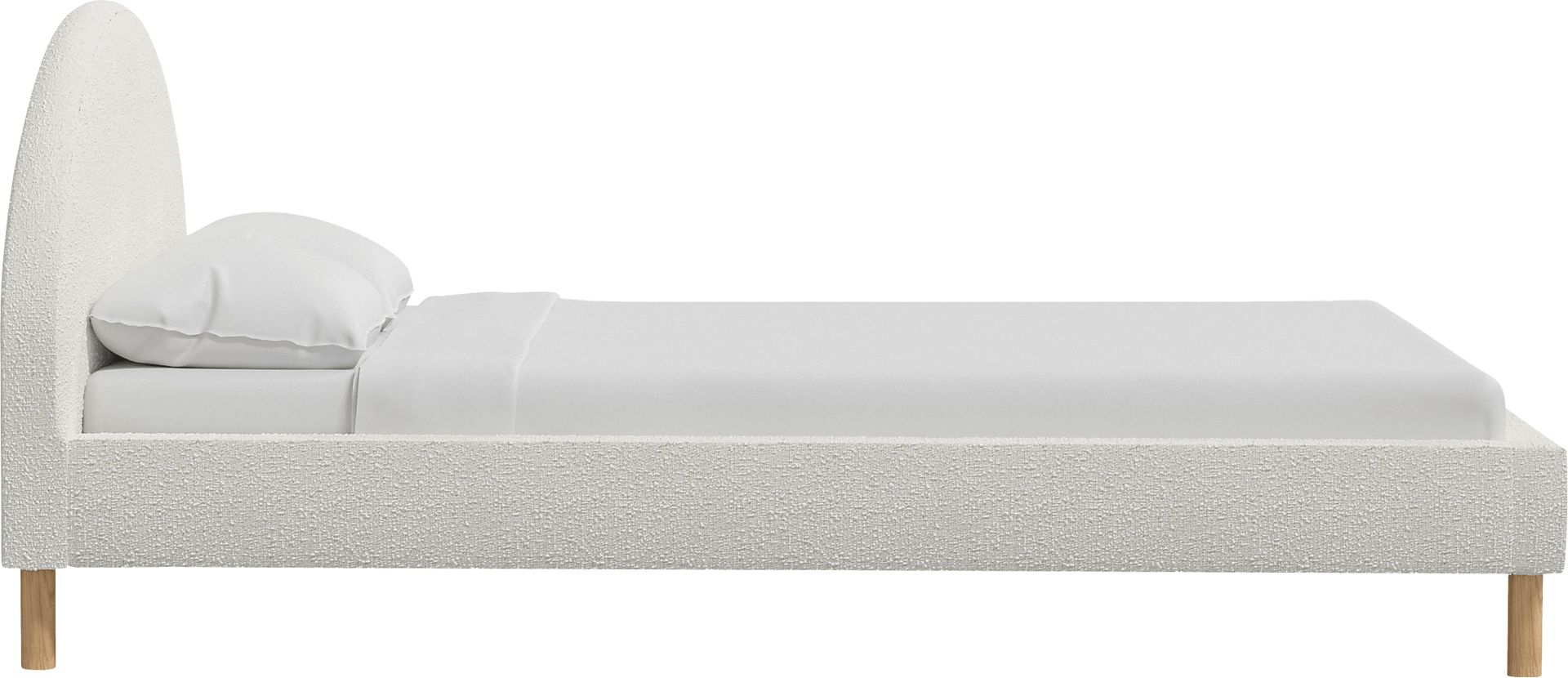 Tabari II White Twin Bed - Image 5