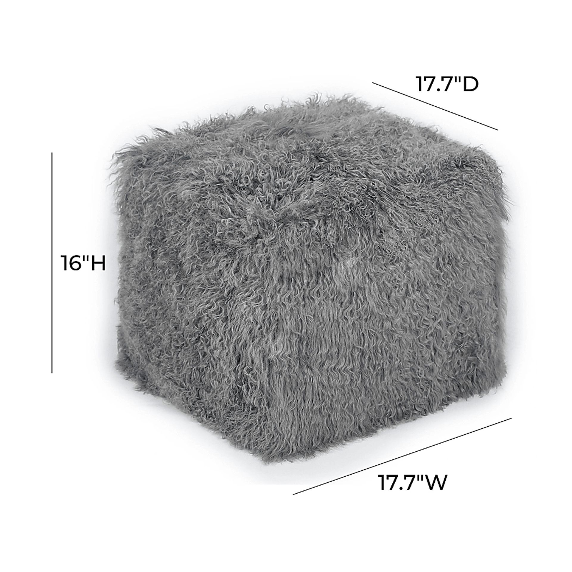Tabella I Gray Pouf - Image 3