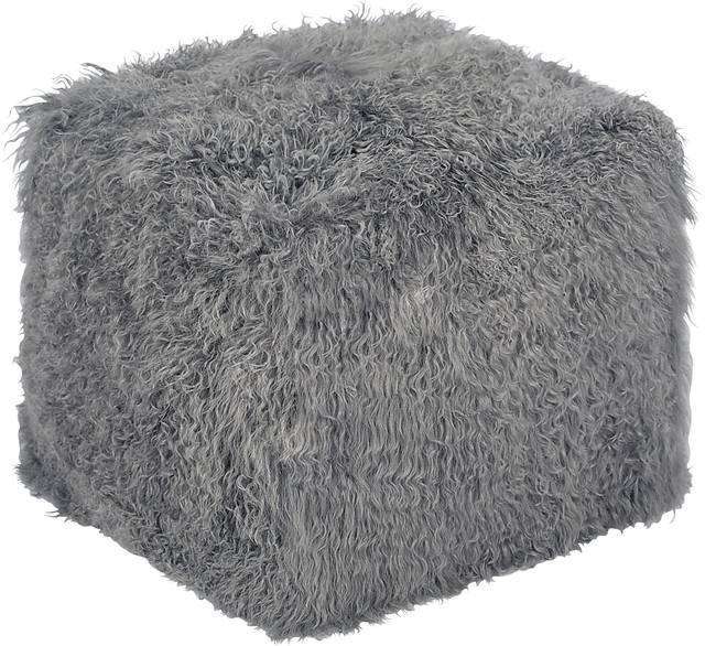 Tabella I Gray Pouf - Thumbnail - Image 1