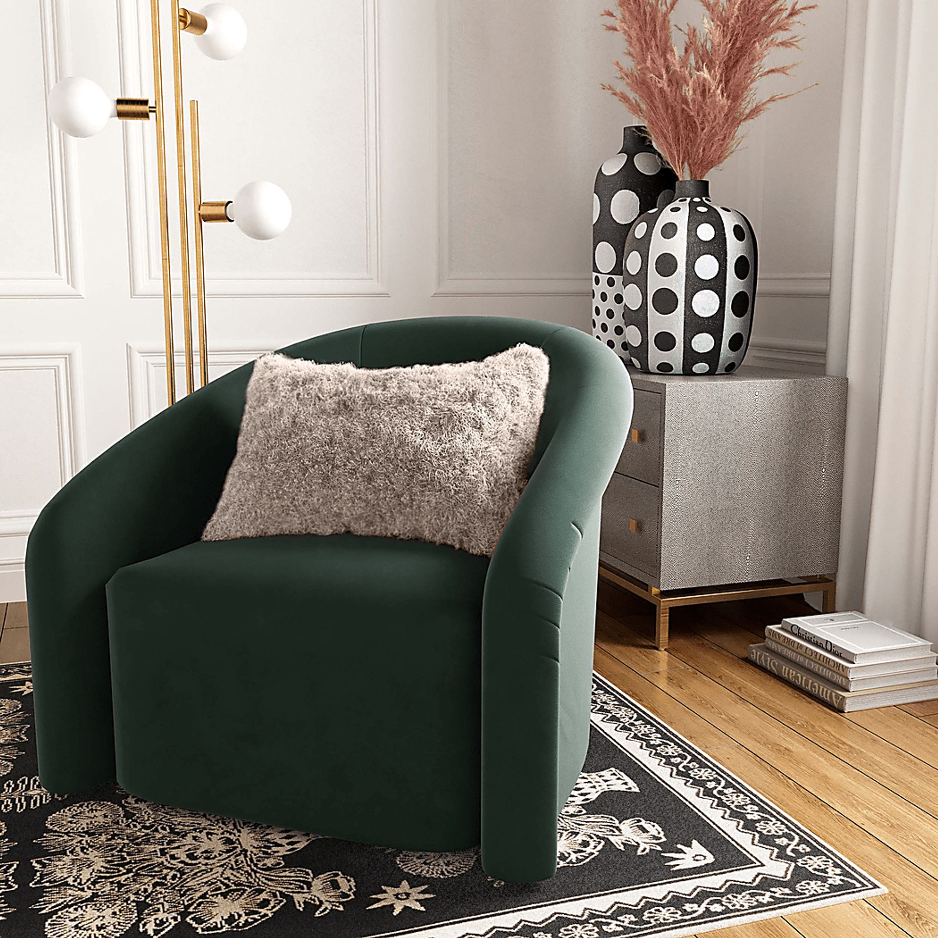 Tabella III Light Brown Pillow - Image 3