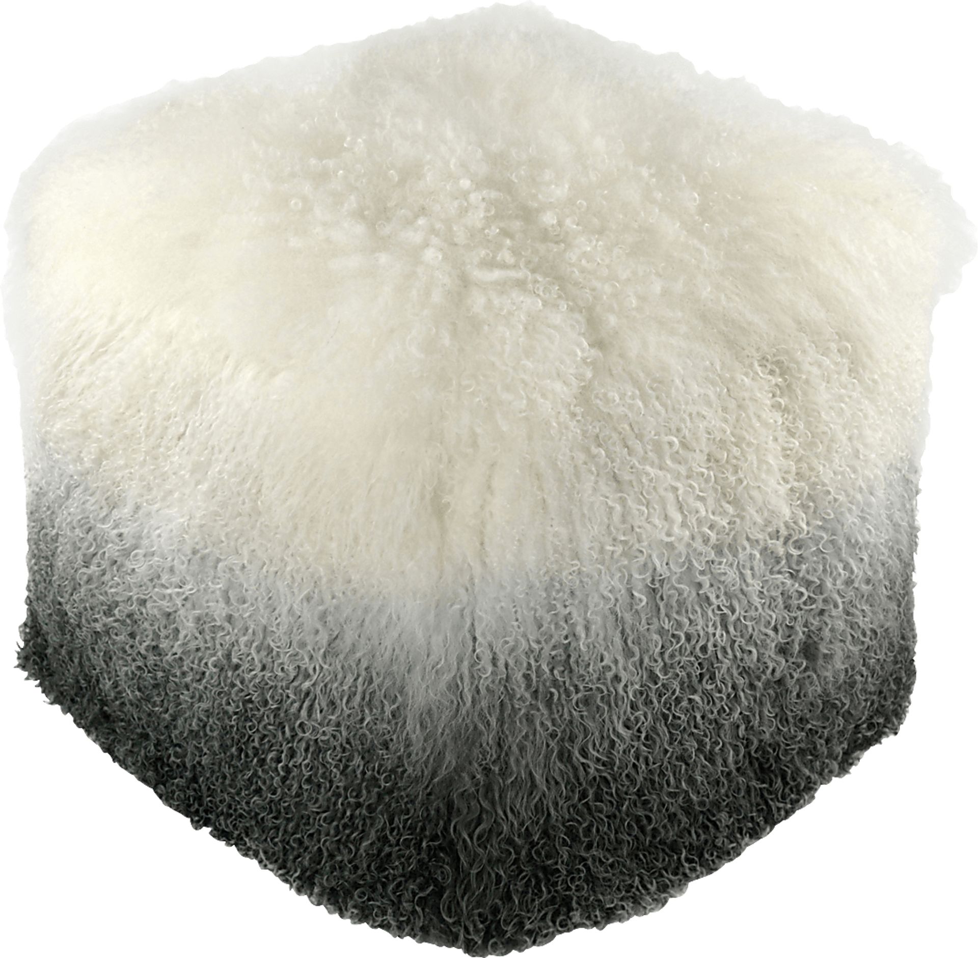 Tabella IV White Pouf - Image 1