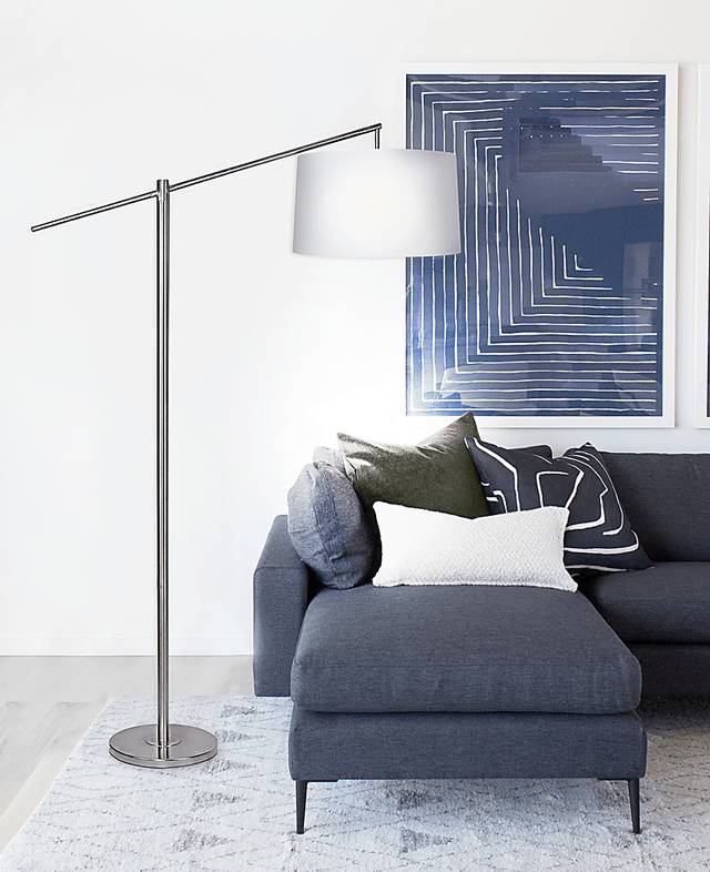 Tackett Loop Gold Floor Lamp - Thumbnail - Image 4