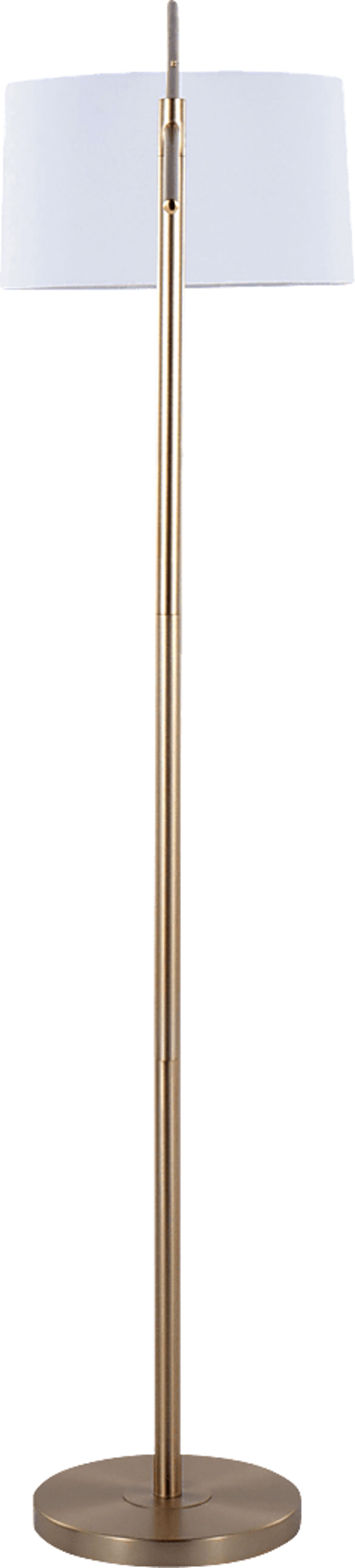 Tackett Loop Gold Floor Lamp - Image 5