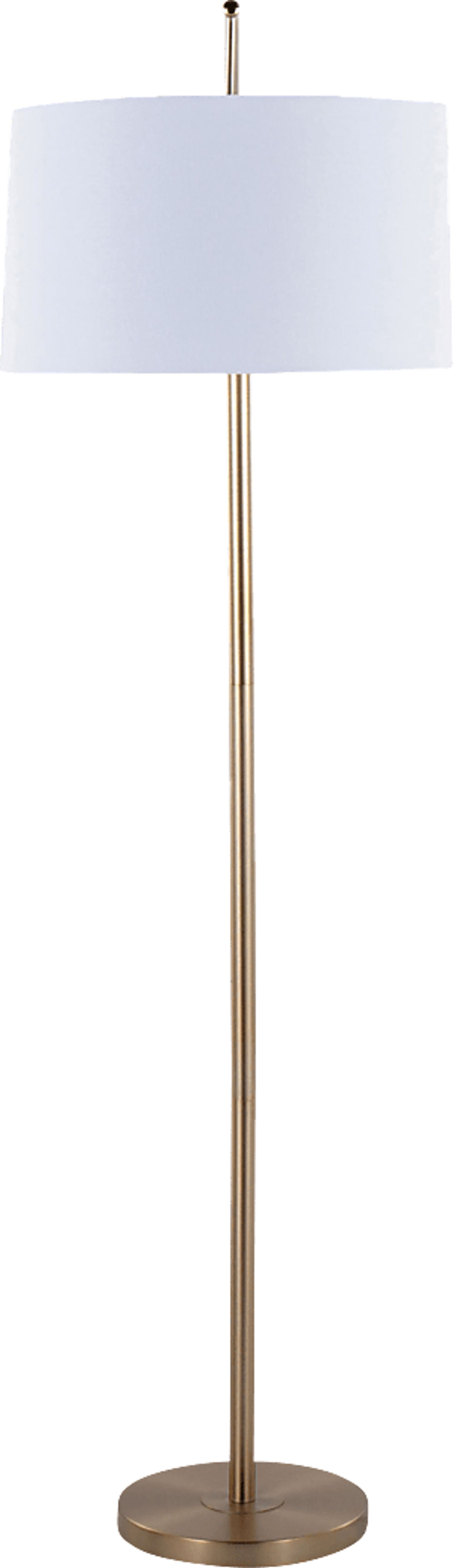 Tackett Loop Gold Floor Lamp - Image 6