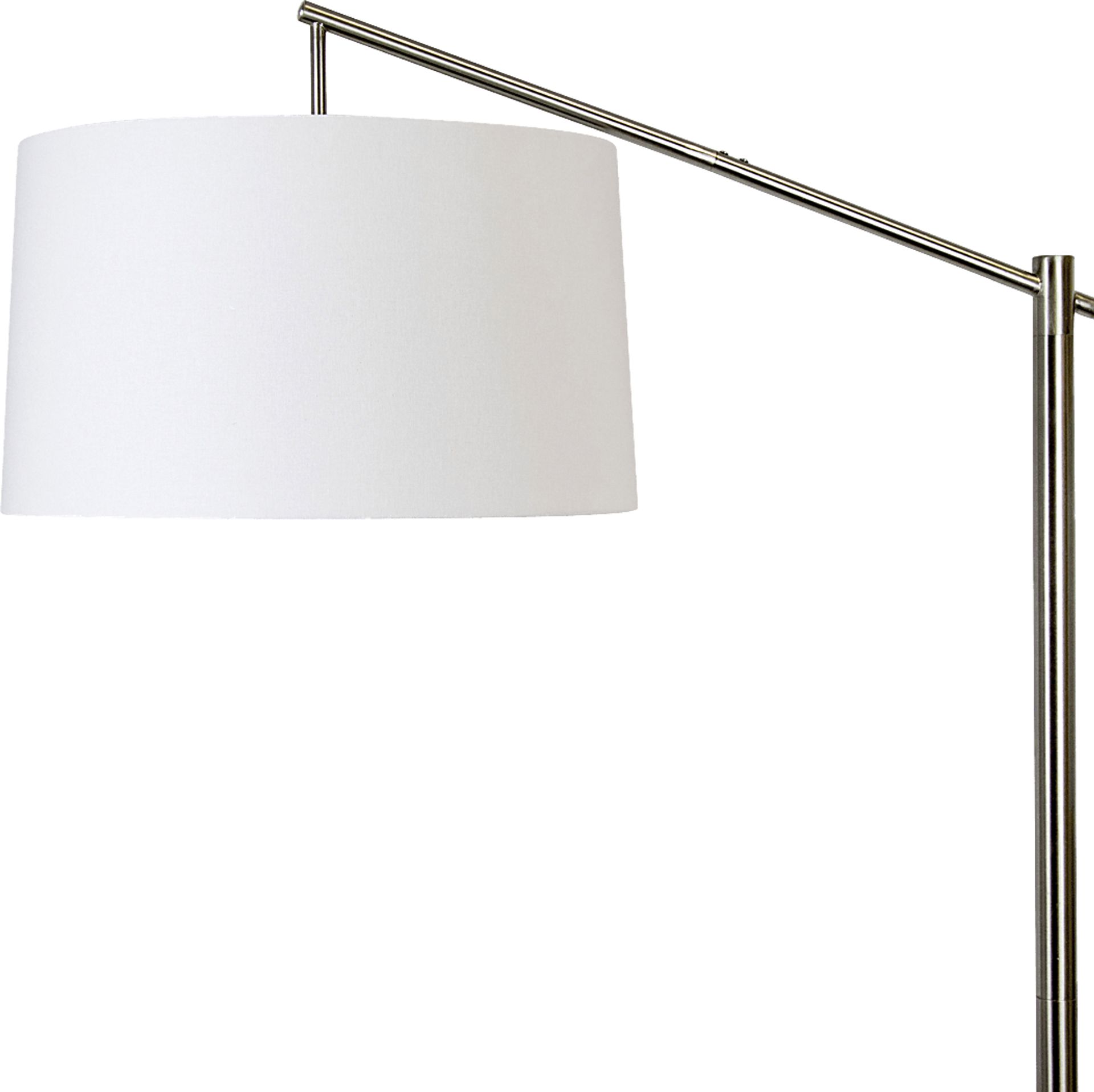 Tackett Loop Nickel Floor Lamp - Image 4