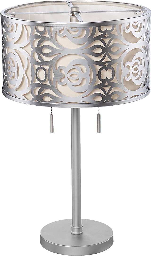 Tackettside Silver Table Lamp - Thumbnail - Image 1