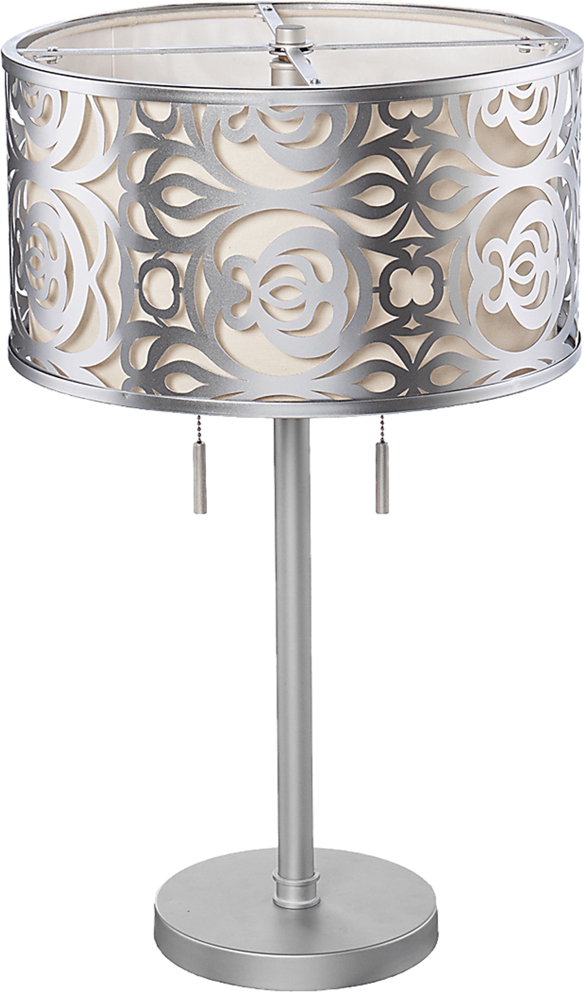 Tackettside Silver Table Lamp - Image 1