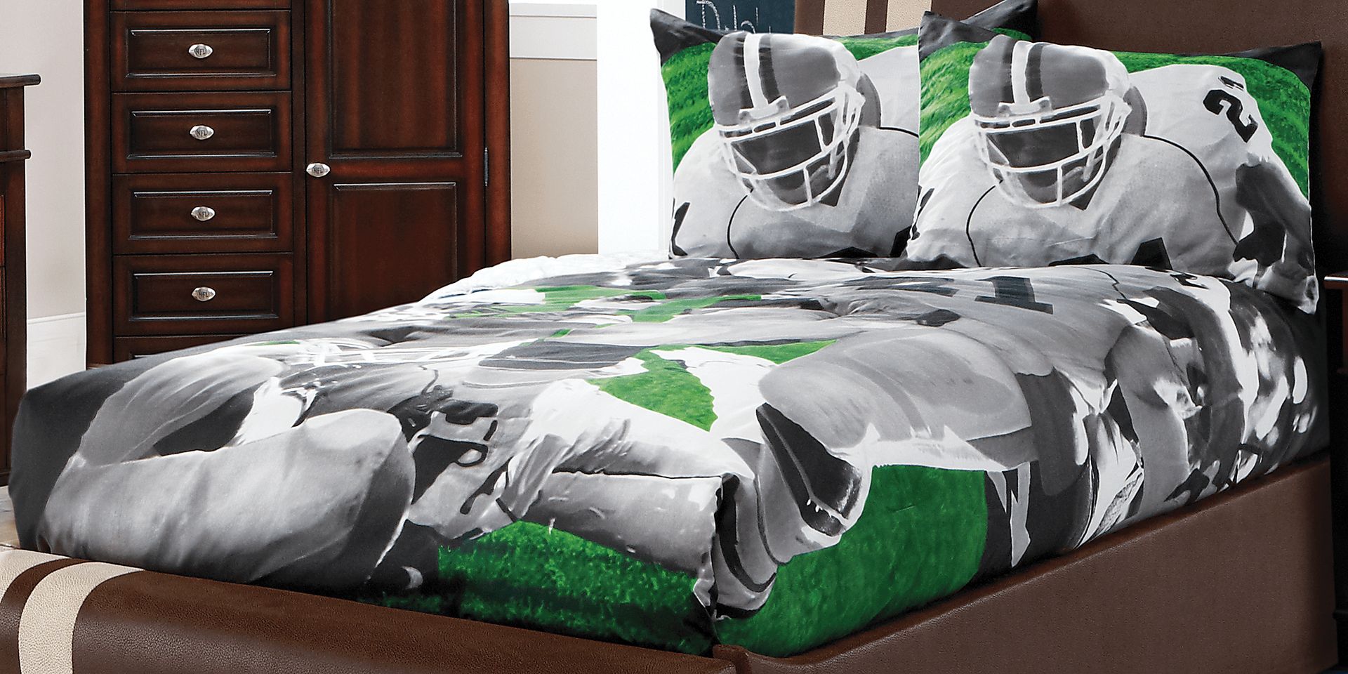 Tackle Football Twin Bed Set - Image 1