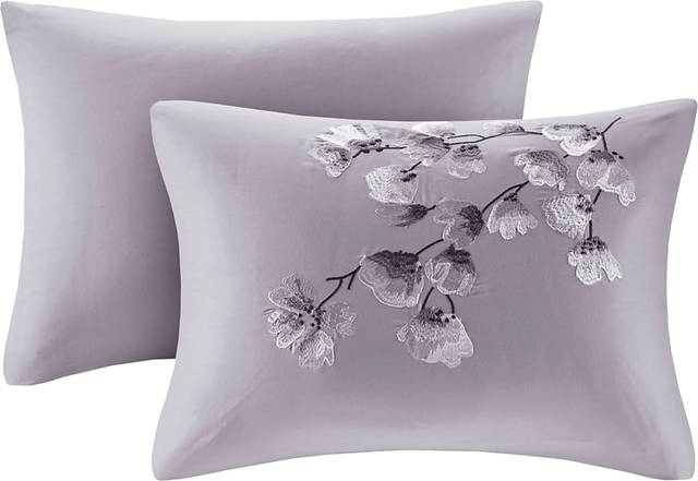 Taera Purple 3 pc King Comforter Set - Thumbnail - Image 6