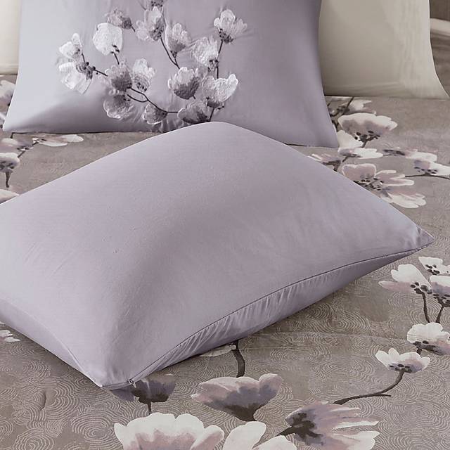 Taera Purple 3 pc King Comforter Set - Thumbnail - Image 7