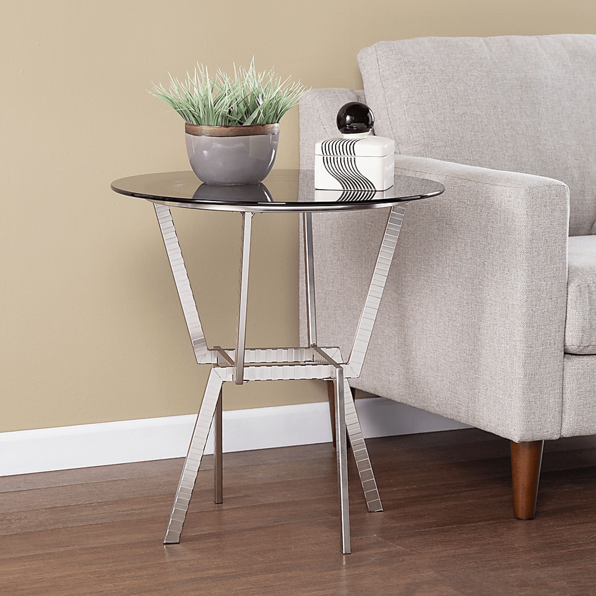 Taft Way Gray End Table - Image 3