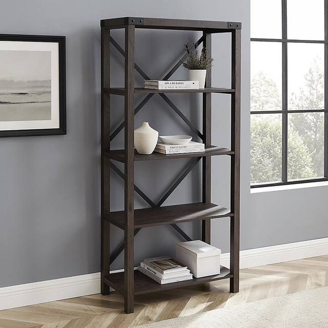 Taftnale Brown Bookcase - Thumbnail - Image 5