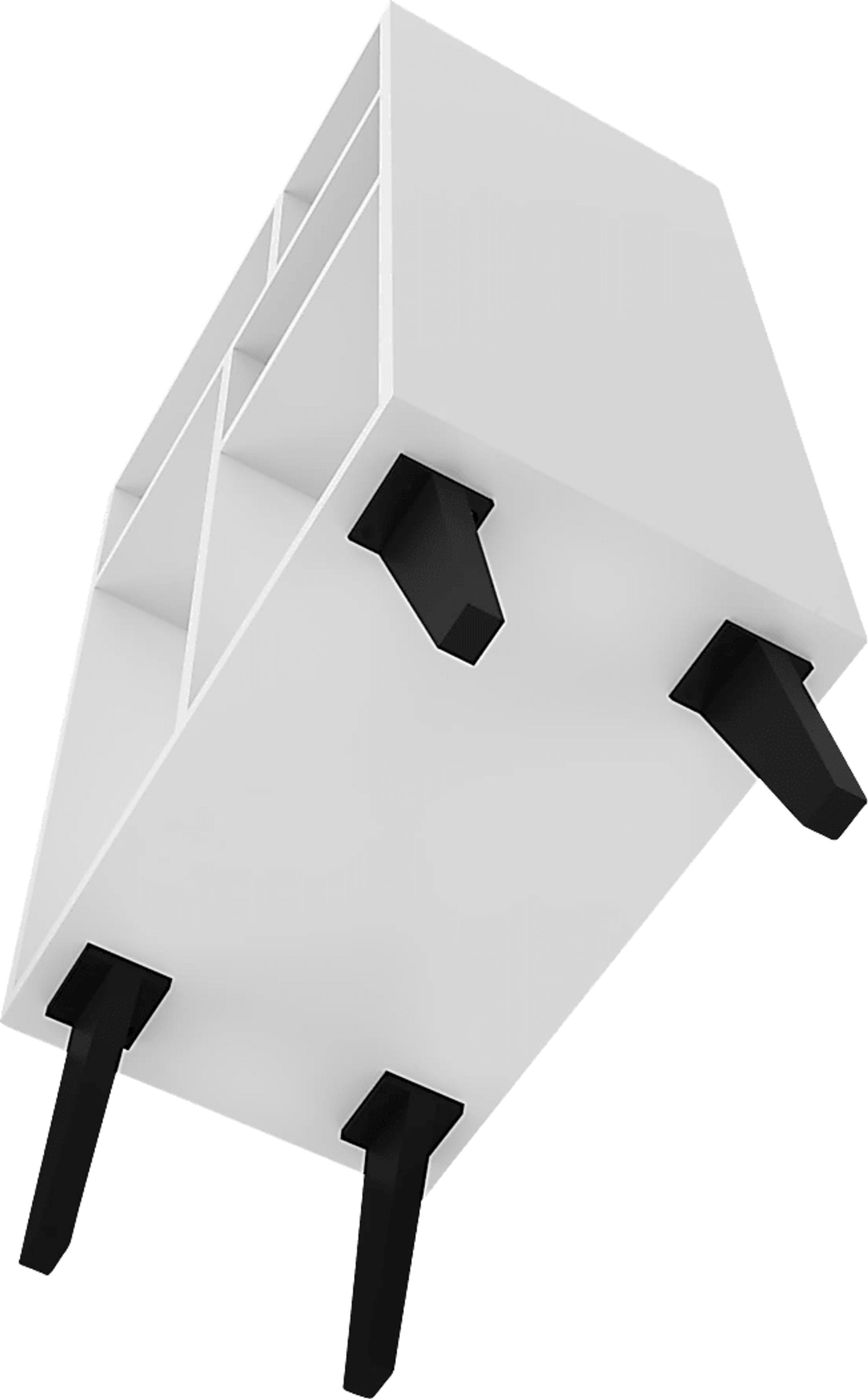 Tagus White Bookcase - Image 3