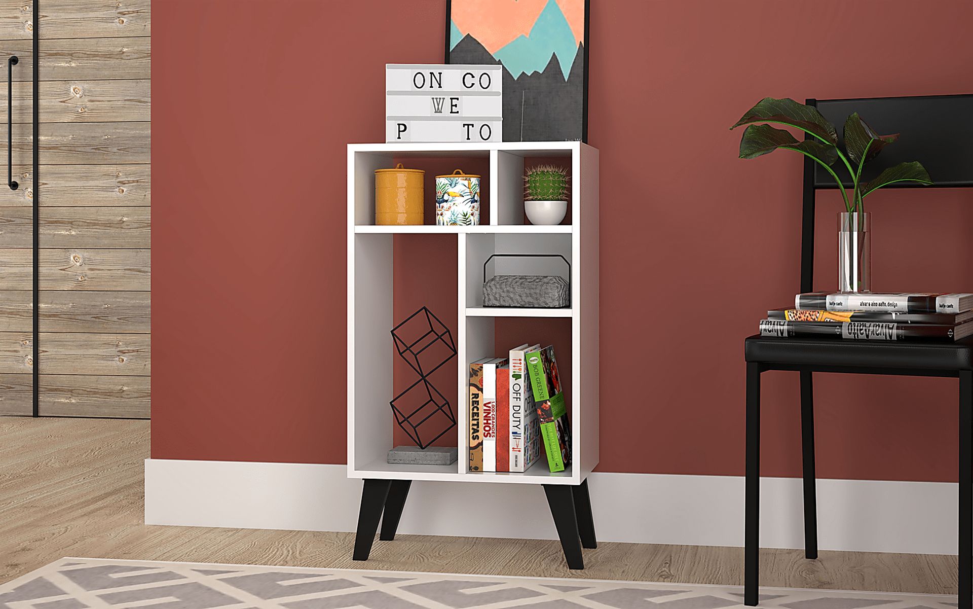 Tagus White Bookcase - Image 6