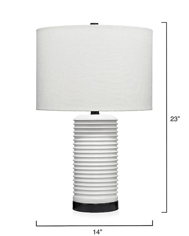 Tahiti Place White Lamp - Thumbnail - Image 4