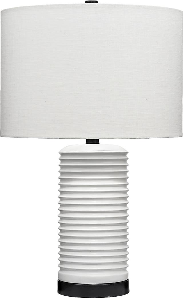 Tahiti Place White Lamp - Thumbnail - Image 1
