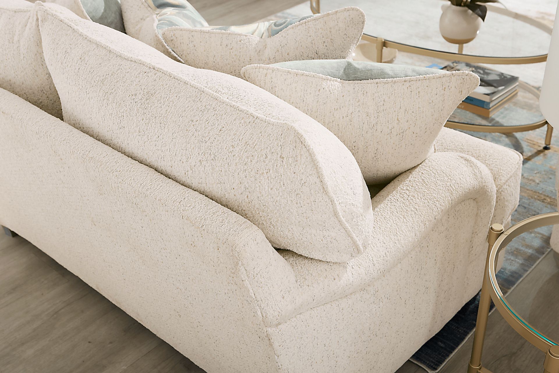 Tahlia Bay Bone Loveseat - Image 3