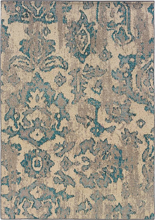 Tahnee Ivory 7'10 x 10'10 Rug - Thumbnail - Image 1