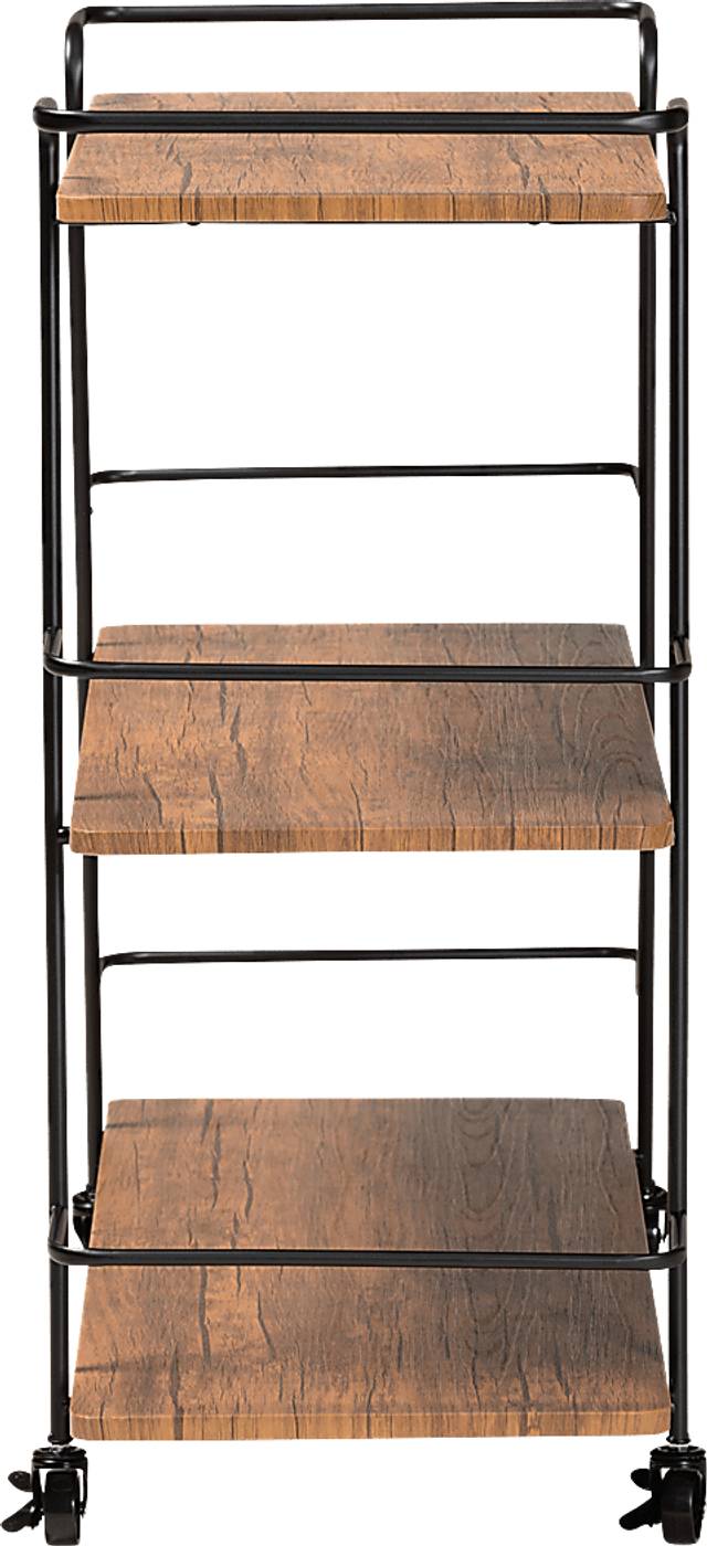 Tahyee Walnut Bar Cart - Thumbnail - Image 3