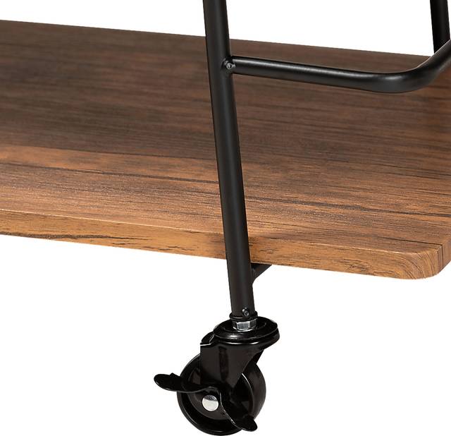 Tahyee Walnut Bar Cart - Thumbnail - Image 4