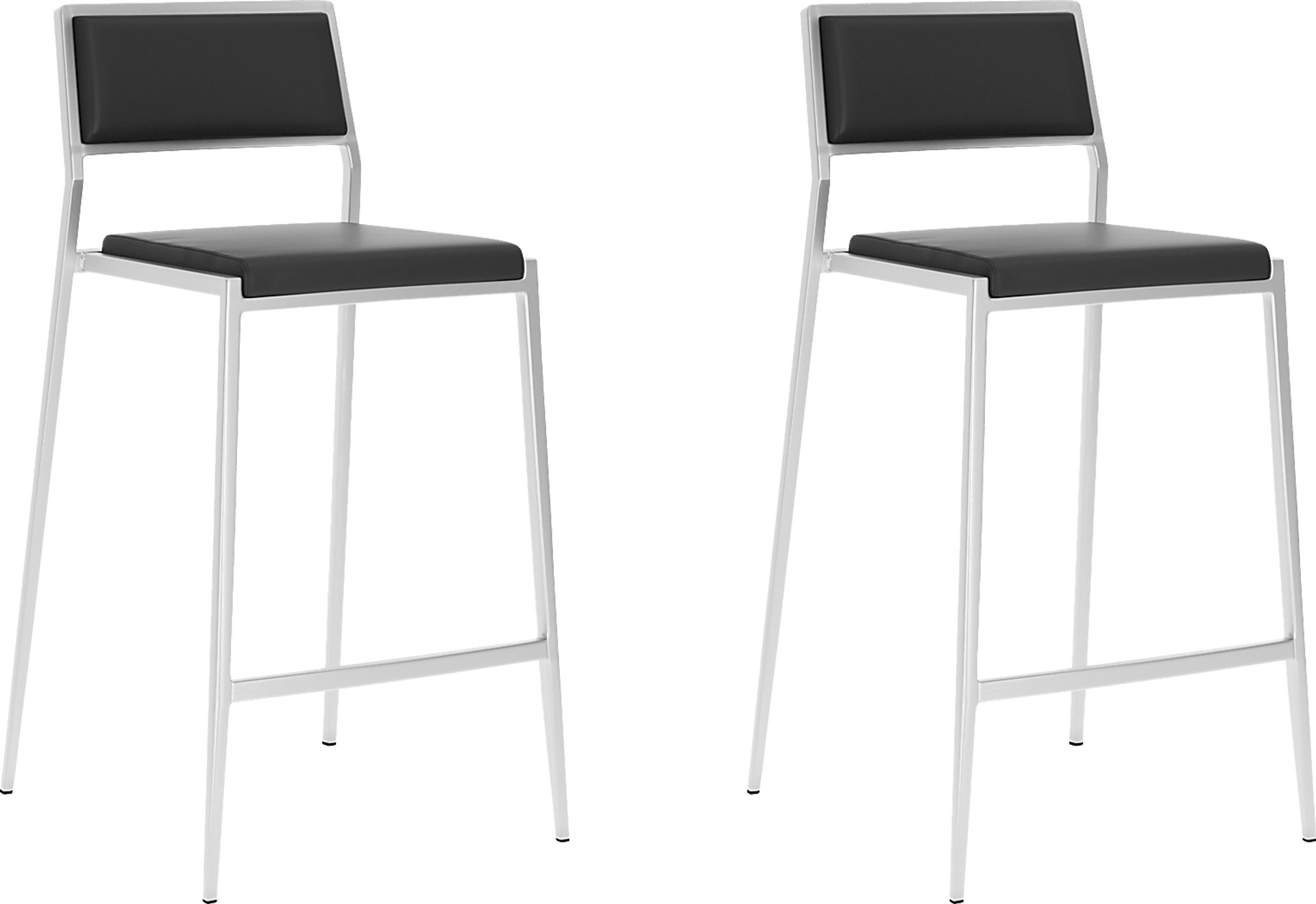 Tahyel Black Counter Stool, Set of 2 - Image 1
