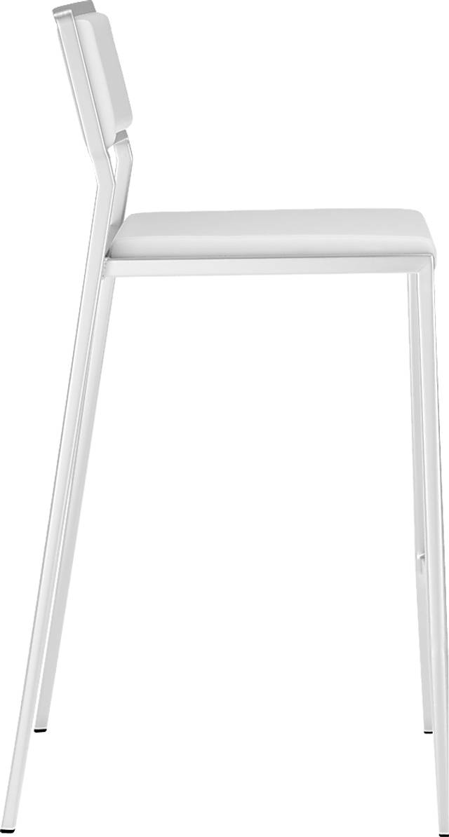 Tahyel White Counter Stool, Set of 2 - Thumbnail - Image 3