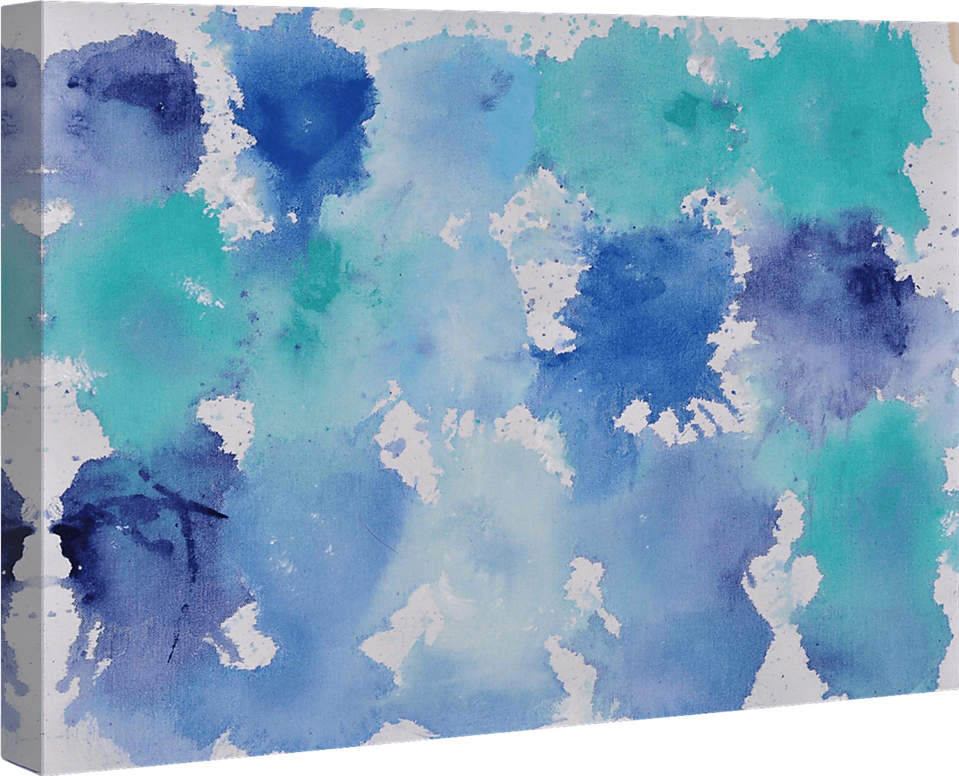Tainted Winter Aqua Artwork - Image 2