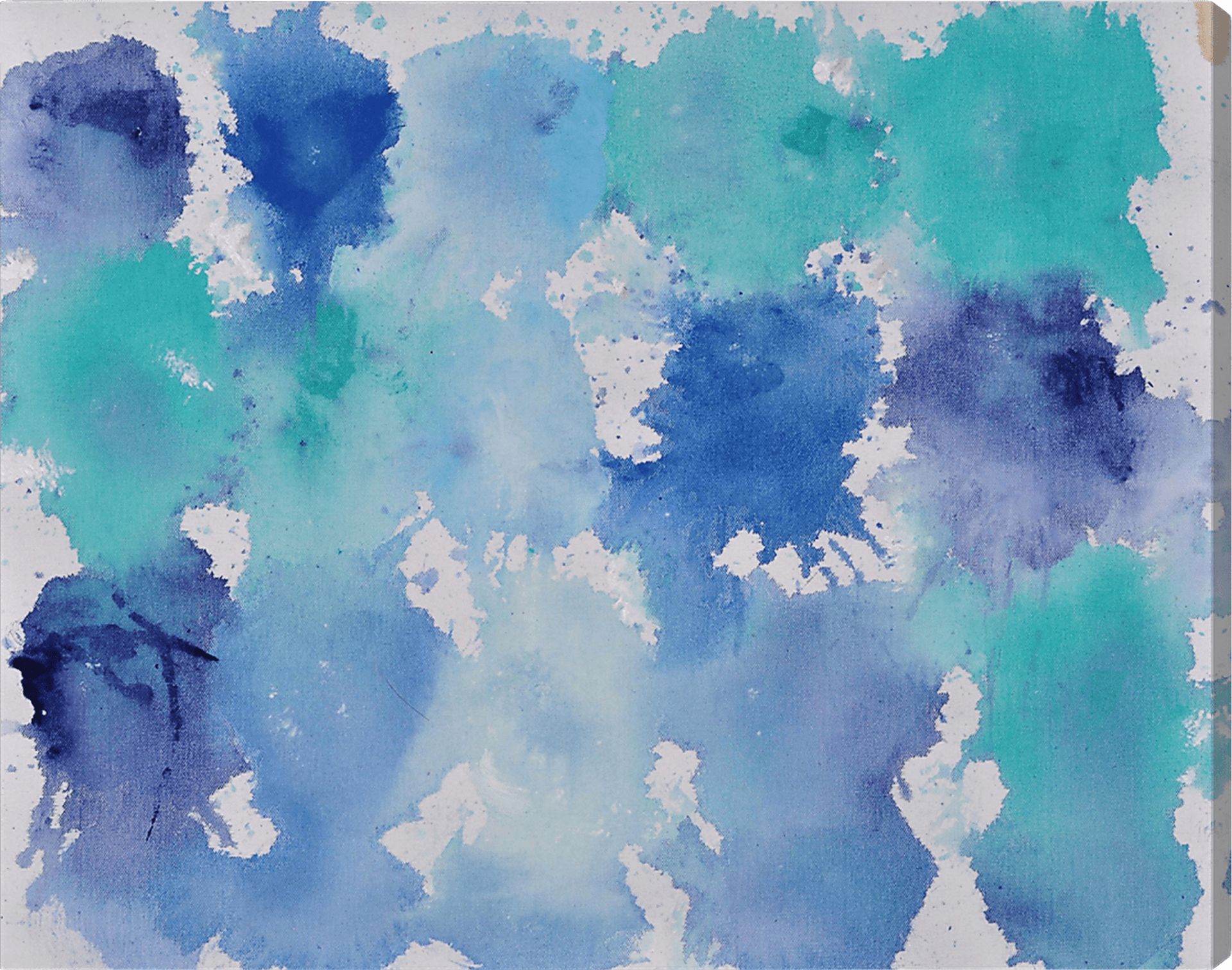 Tainted Winter Aqua Artwork - Image 1