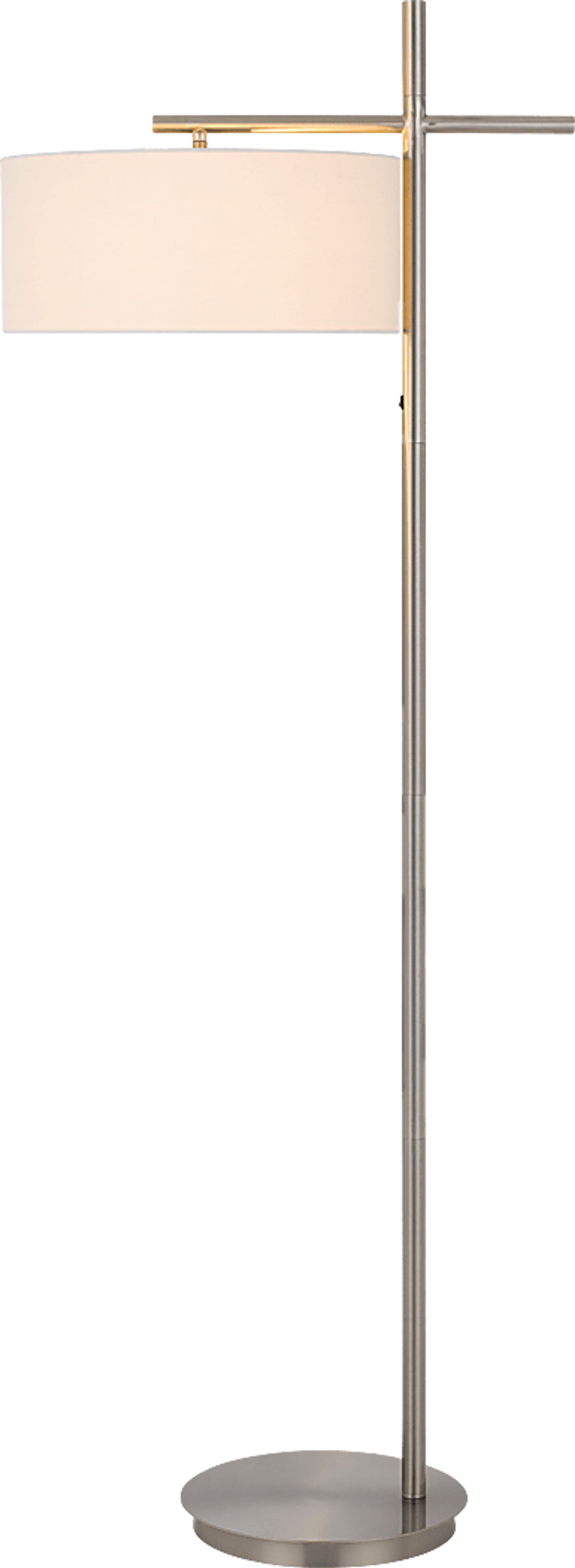 Taite Boulevard Silver Floor Lamp - Image 2