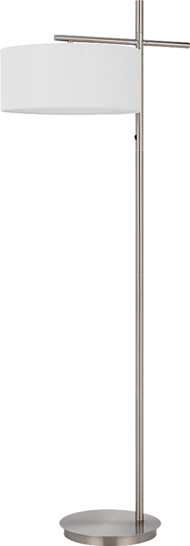 Taite Boulevard Silver Floor Lamp - Thumbnail - Image 3