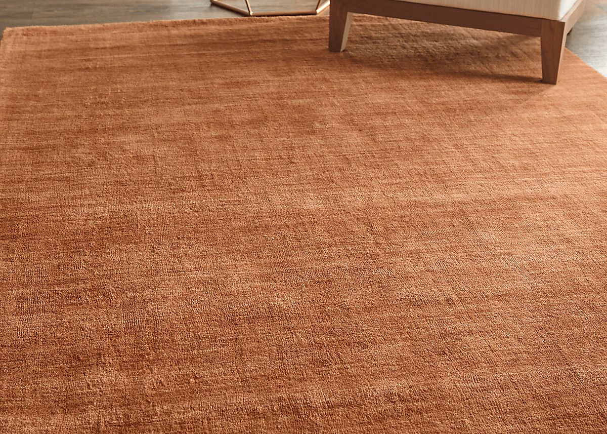 Takano Orange Orange,Red Rug | Rooms to Go