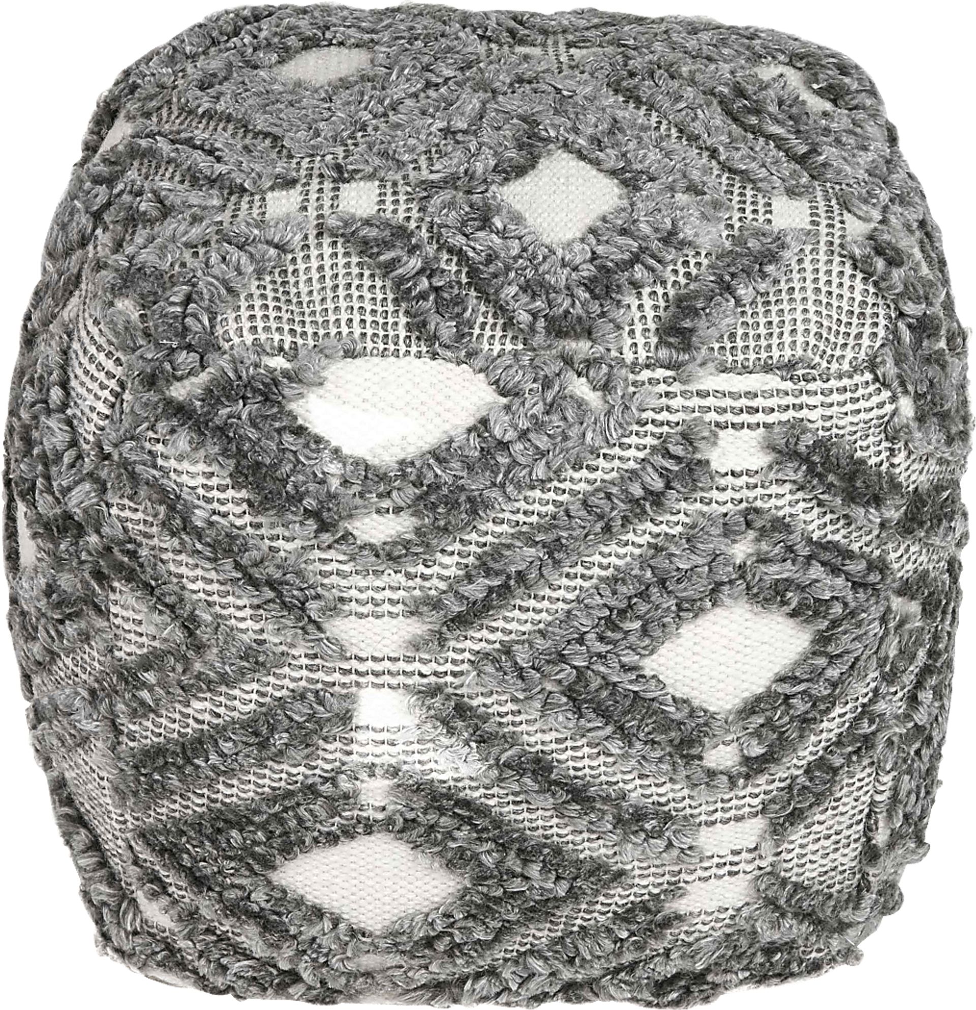 Takarin Gray Pouf - Image 2