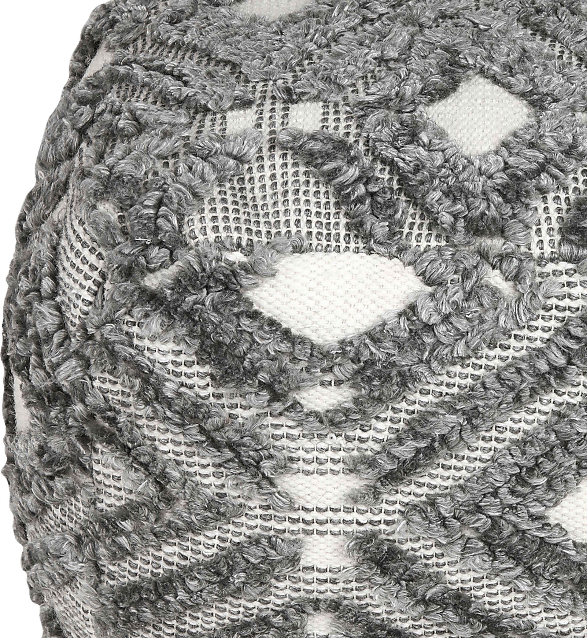 Takarin Gray Pouf - Image 3