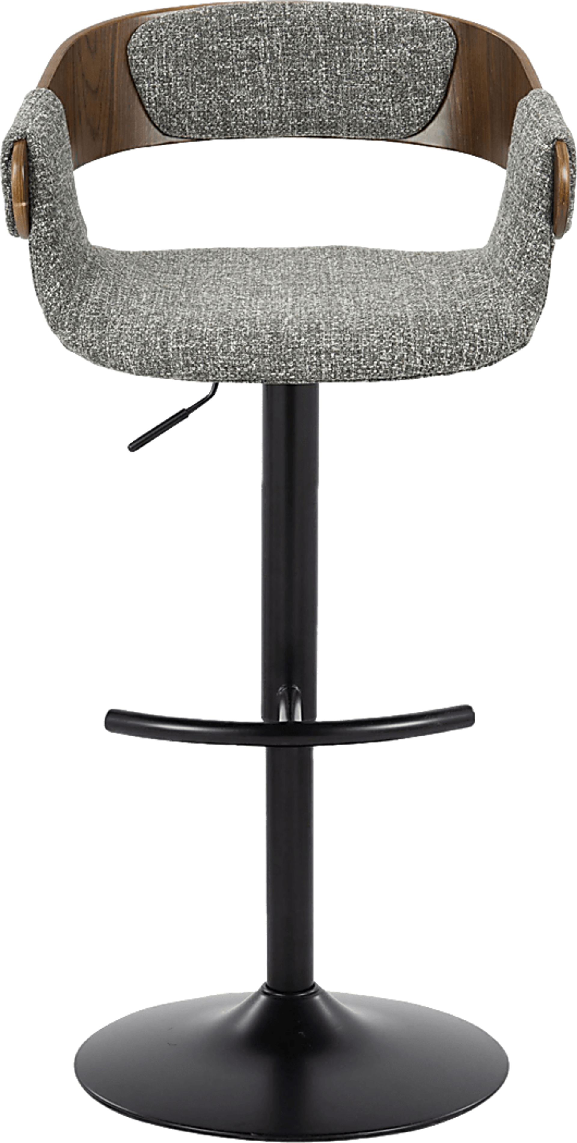 Takeda I Dark Gray Adjustable Barstool, Set of 2 - Image 8
