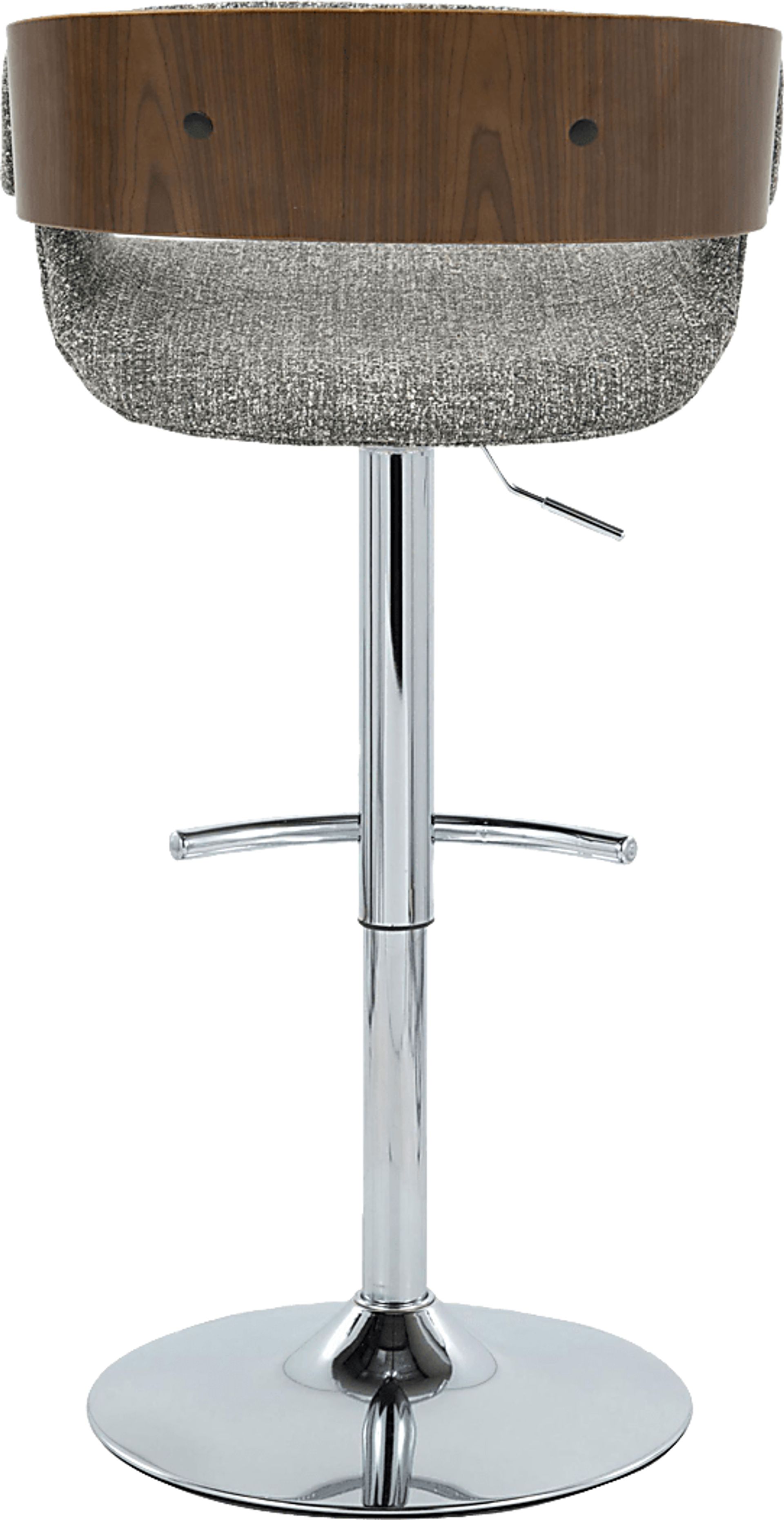 Takeda II Gray Adjustable Barstool, Set of 2 - Image 8
