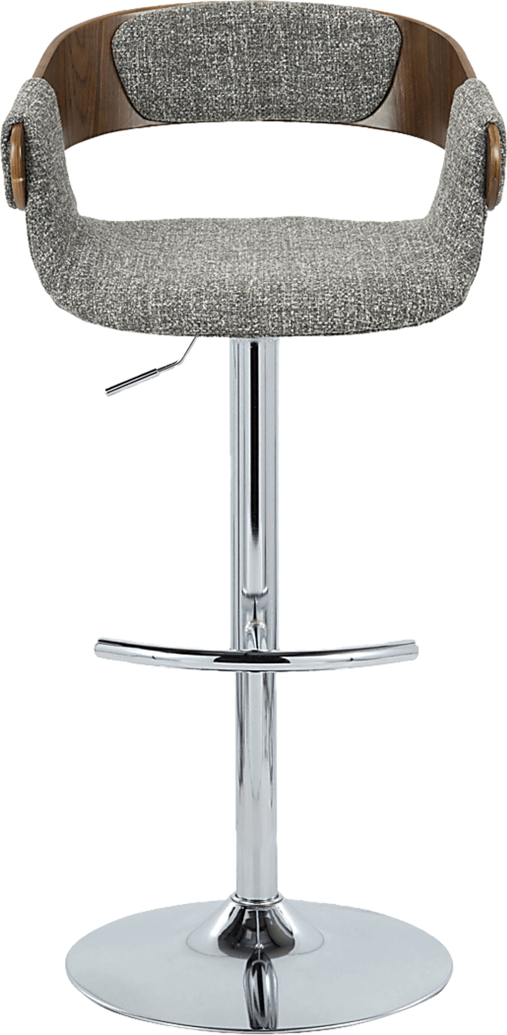 Takeda II Gray Adjustable Barstool, Set of 2 - Image 10