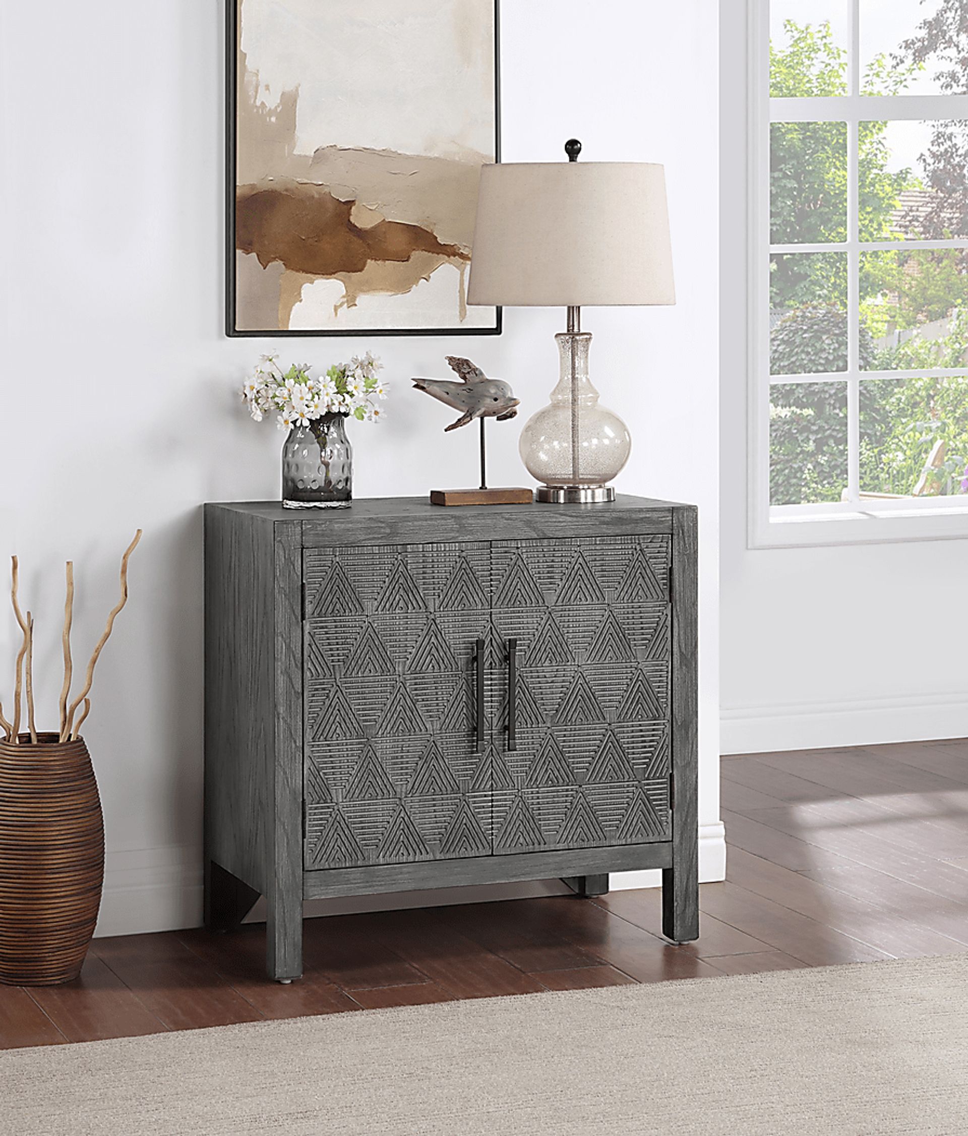 Talahi Gray Accent Cabinet - Image 2