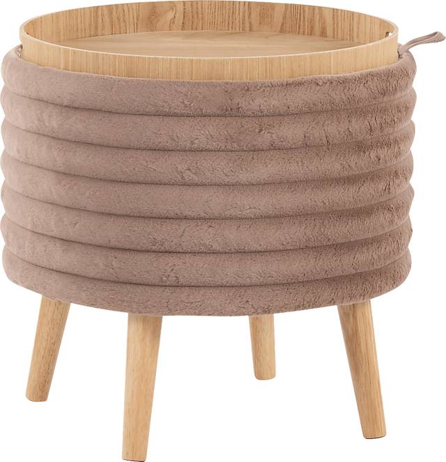Talana Brown Ottoman Set of 2 - Thumbnail - Image 9