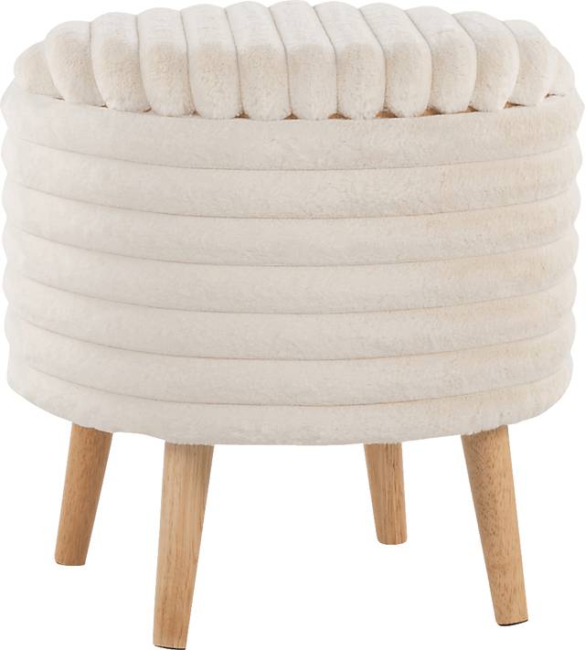 Talana White Ottoman Set of 2 - Thumbnail - Image 12