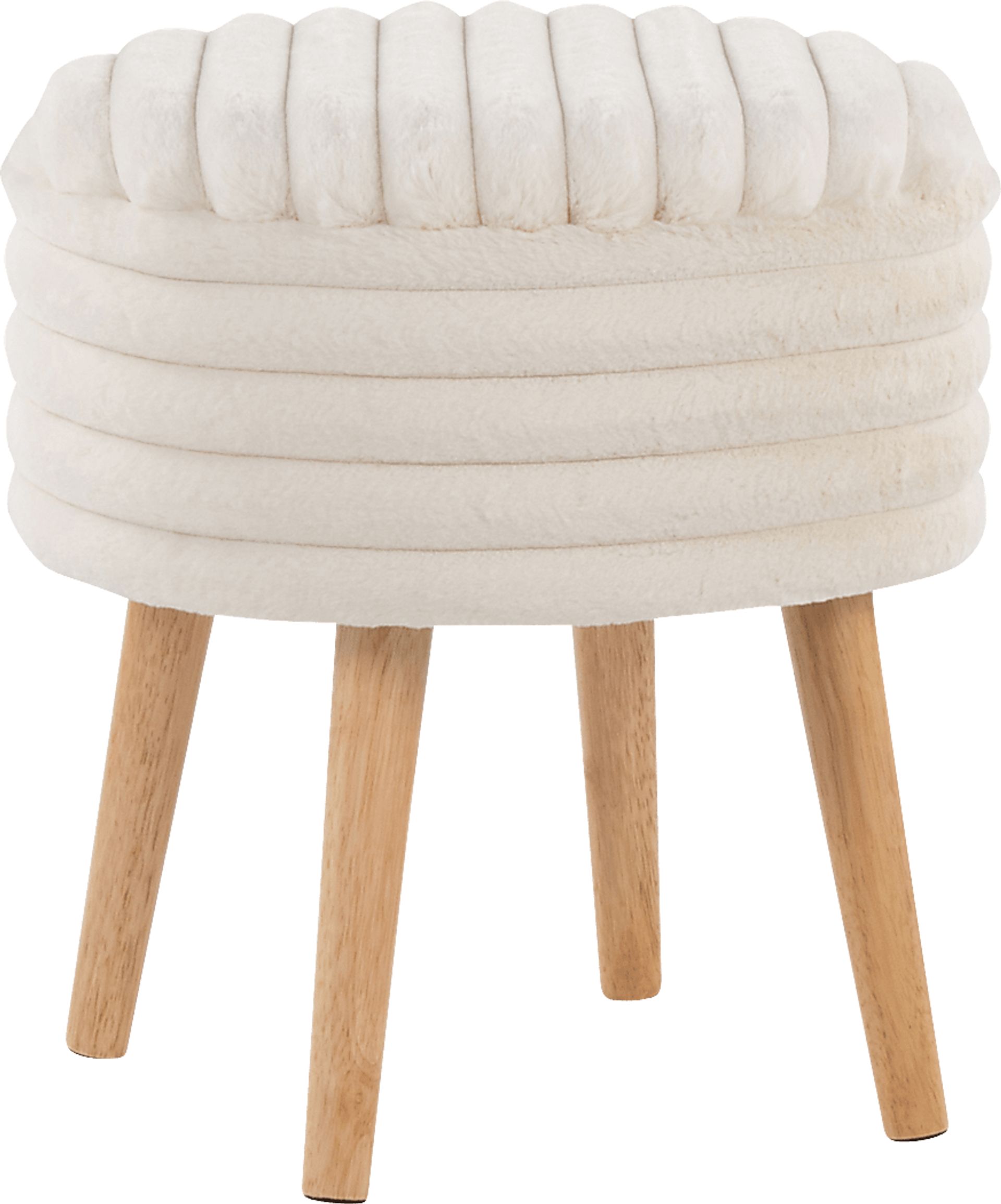 Talana White Ottoman Set of 2 - Image 10